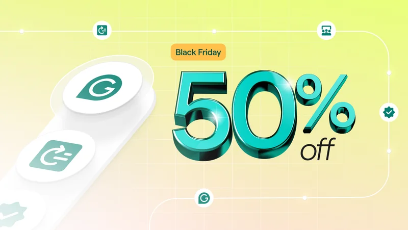Black Friday 50% off