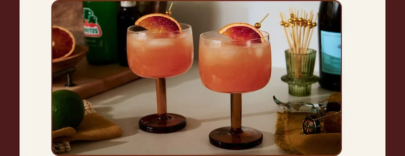 Festive, sparkling, cheers-worthy.
