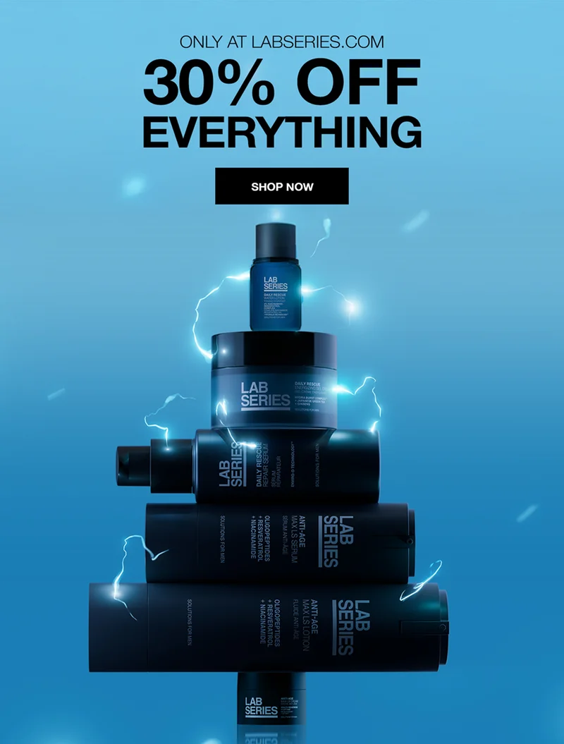 ONLY AT LABSERIES.COM | 30% OFF EVERYTHING | SHOP NOW.