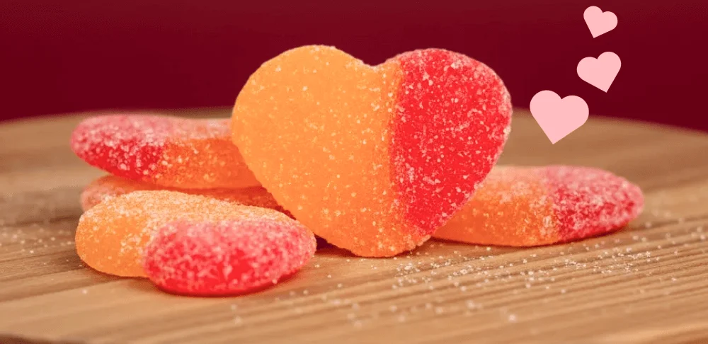 Our Peach Hearts are charming