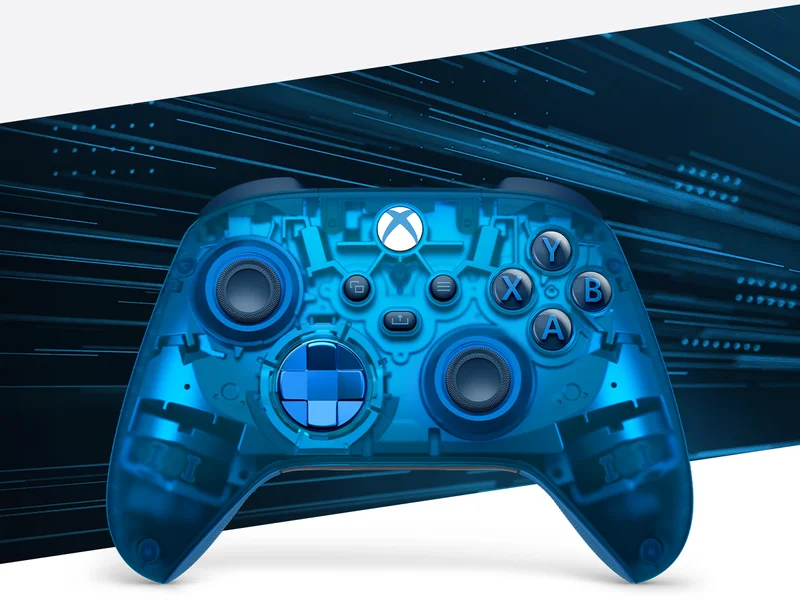 Xbox Wireless Controller – Sky Cipher Special Edition.