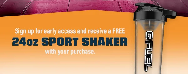 FREE 24 OZ SPORT SHAKER!
