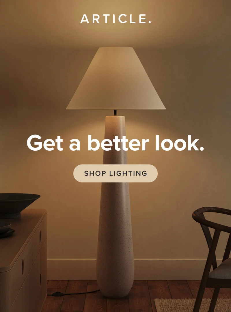 Get a better look: shop lighting.