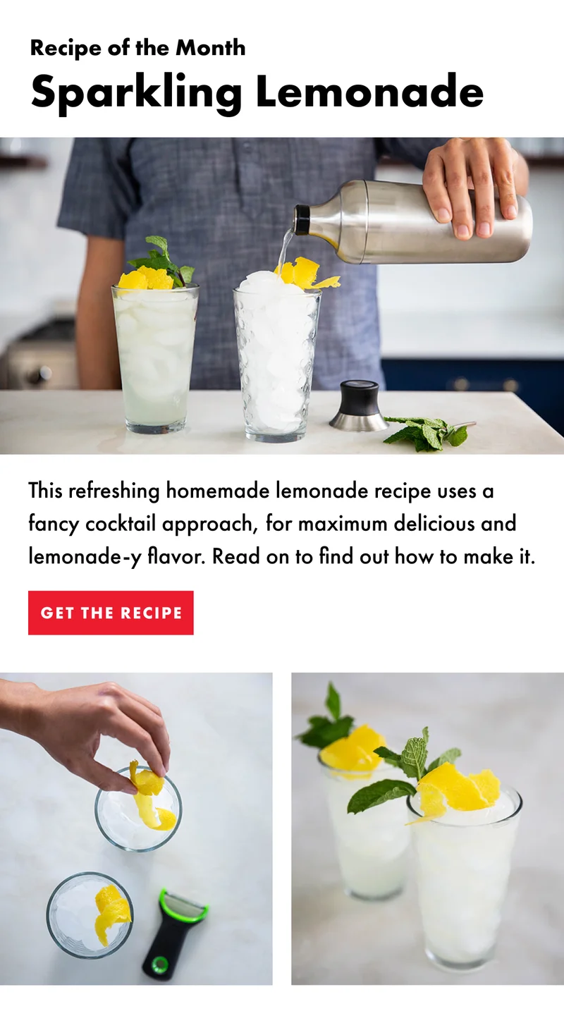 Recipe of the Month. Get the recipe.