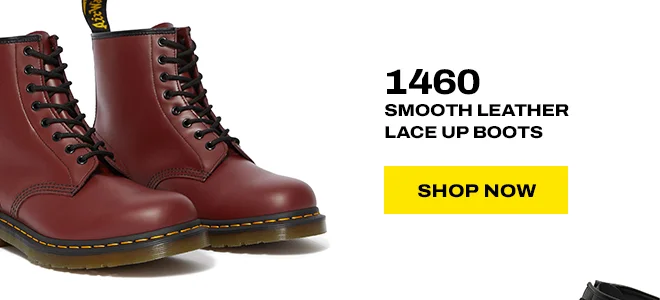 1460 SMOOTH LEATHER LACE UP BOOTS