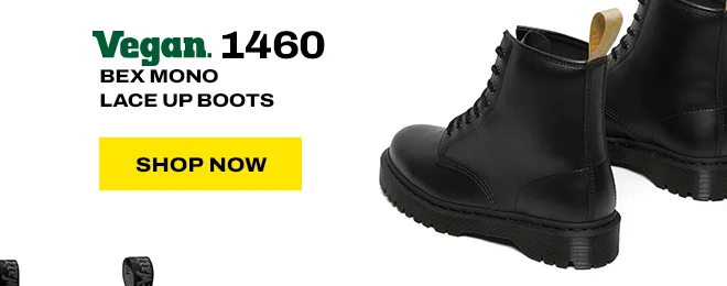 VEGAN 1460 BEX MONO LACE UP BOOTS