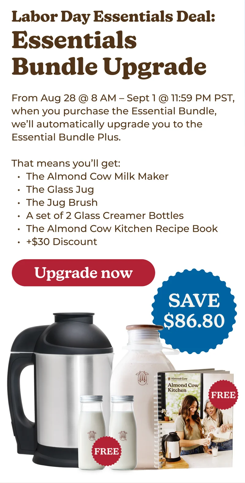 Labor Day Essentials Deal: Essentials Bundle Upgrade