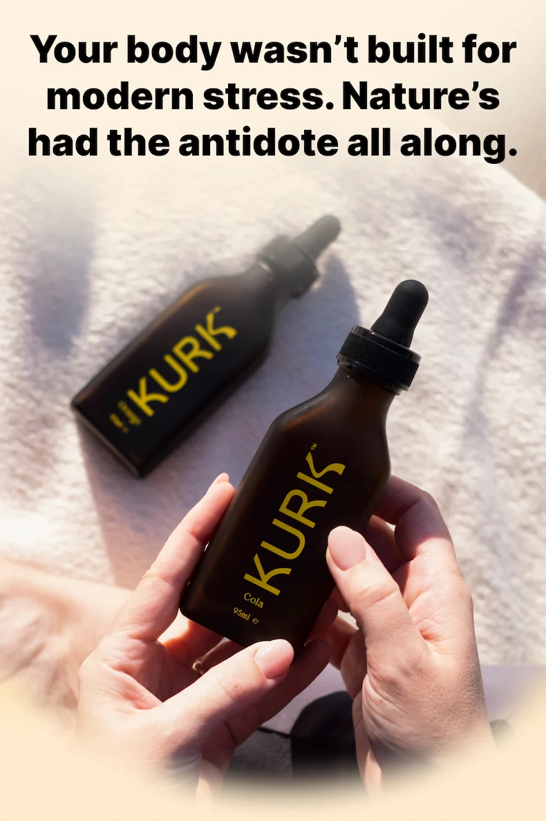 Your body wasn’t built for modern stress. Nature’s had the antidote all along.