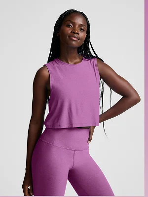 Featherweight Minimal Cropped Tank