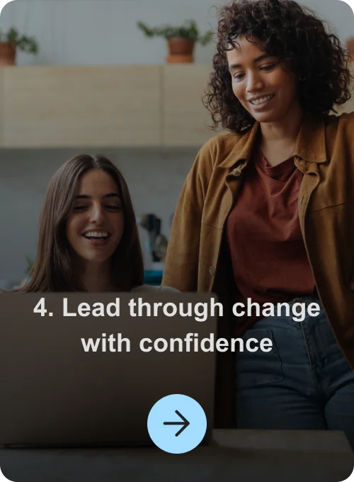 4. Lead through change with confidence