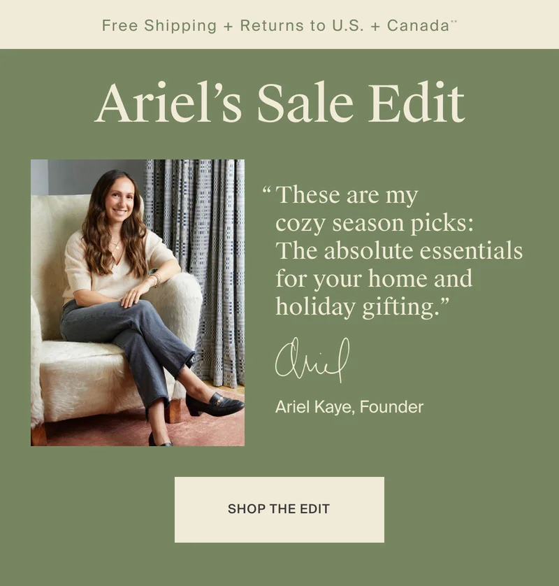 Shop Ariel's Sale Edit
