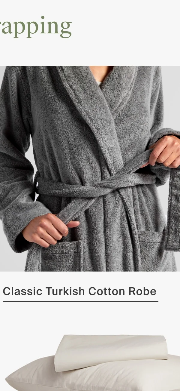 Classic Turkish Cotton Robe