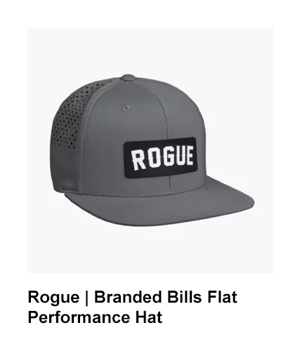 Rogue | Branded Bills Flat Performance Hat