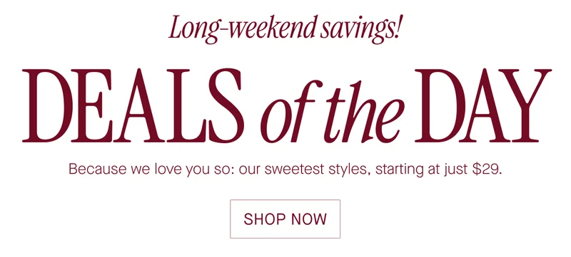 DEAL of the DAY