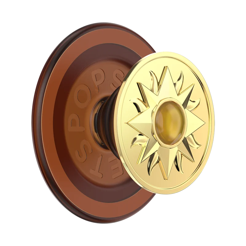 Image of Enamel Sun Jewel Amber — MagSafe PopGrip