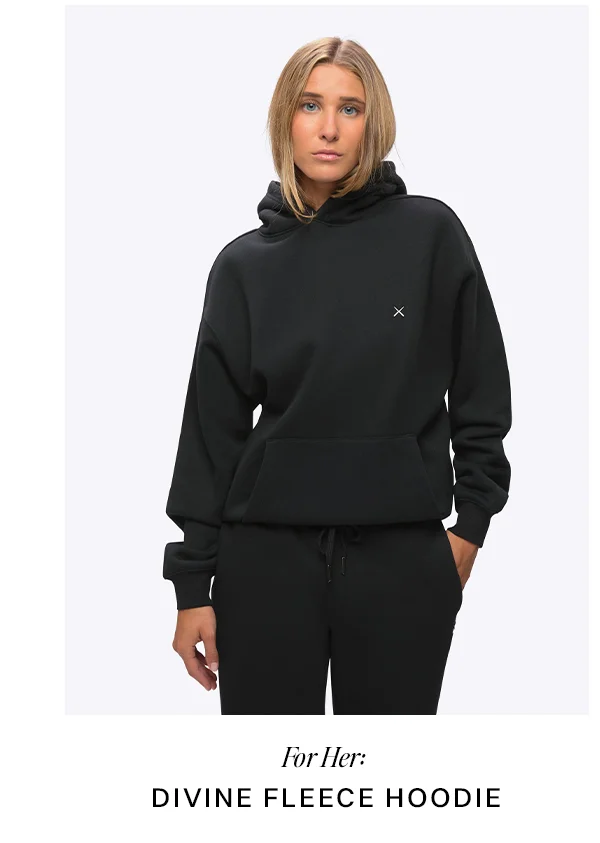 Divine Fleece Hoodie (black)