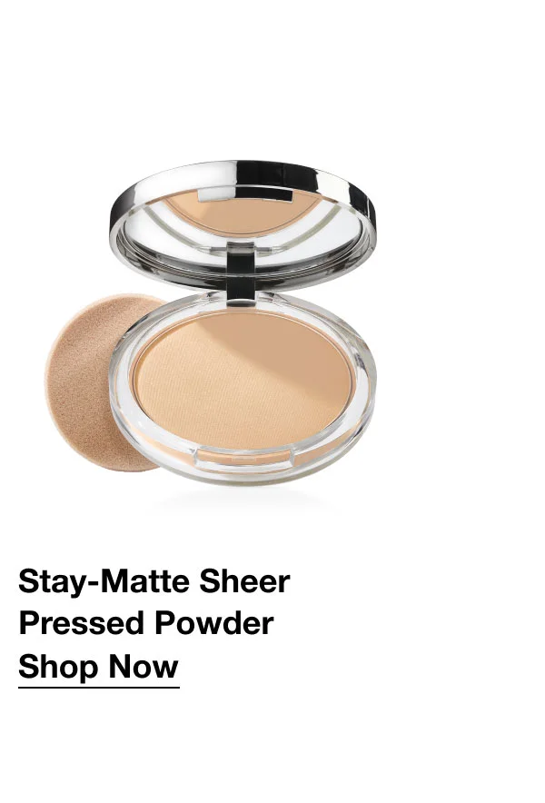 Stay-Matte Sheer Pressed Powder | Shop Now