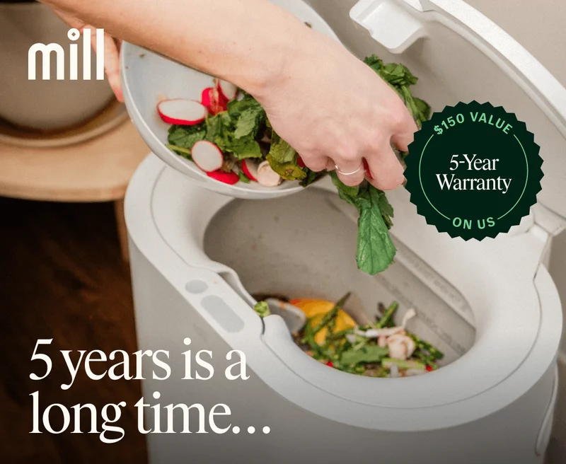 5 years is a long time... 5-year warranty on us, $150 value.