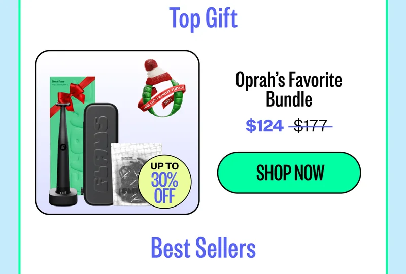 Top Gift | Oprah's Favorite Bundle | $124 | Shop Now | Up To 30% Off | Best Sellers