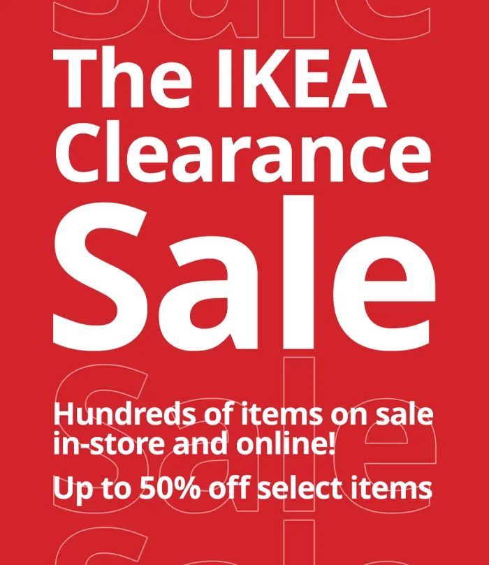 The IKEA Clearance Sale
