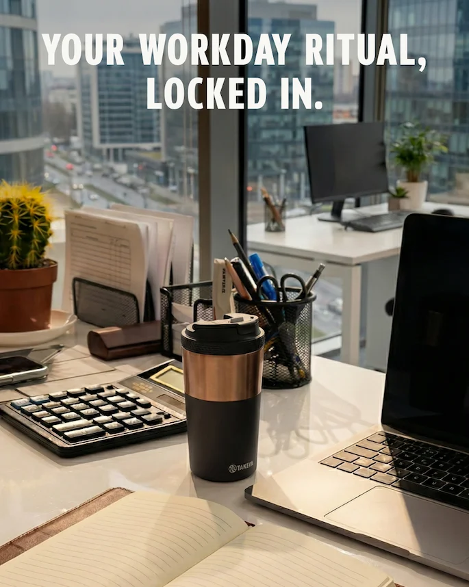 Your workday ritual, locked in.
