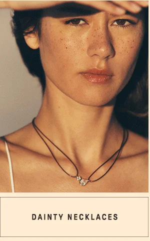 dainty necklaces