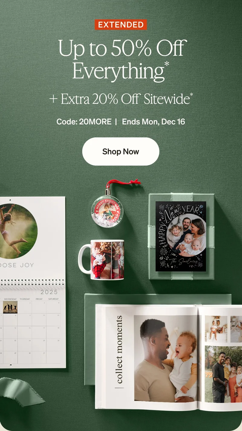 EXTENDED: Up to 50% off + extra 20% off sitewide!