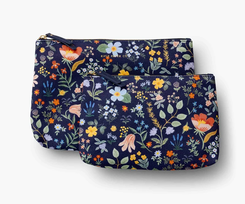 Image of Zippered Pouch Set - Bramble
