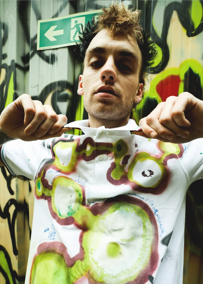 Fred Perry Ambassador in customised Fred Perry Shirt