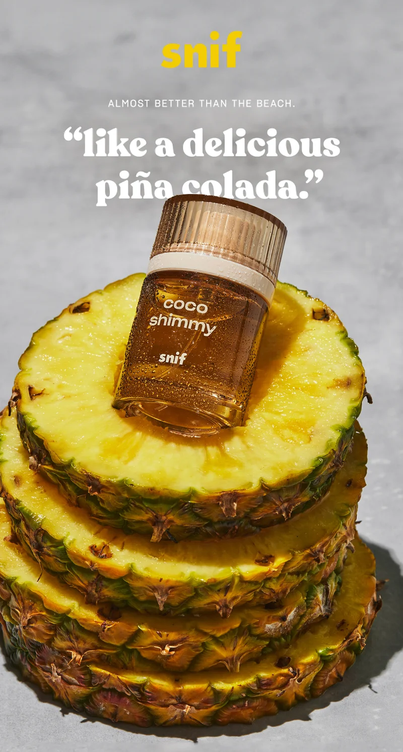 like a delicious piña colada.”