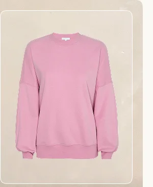 LuxeFleece Oversized Sweatshirt