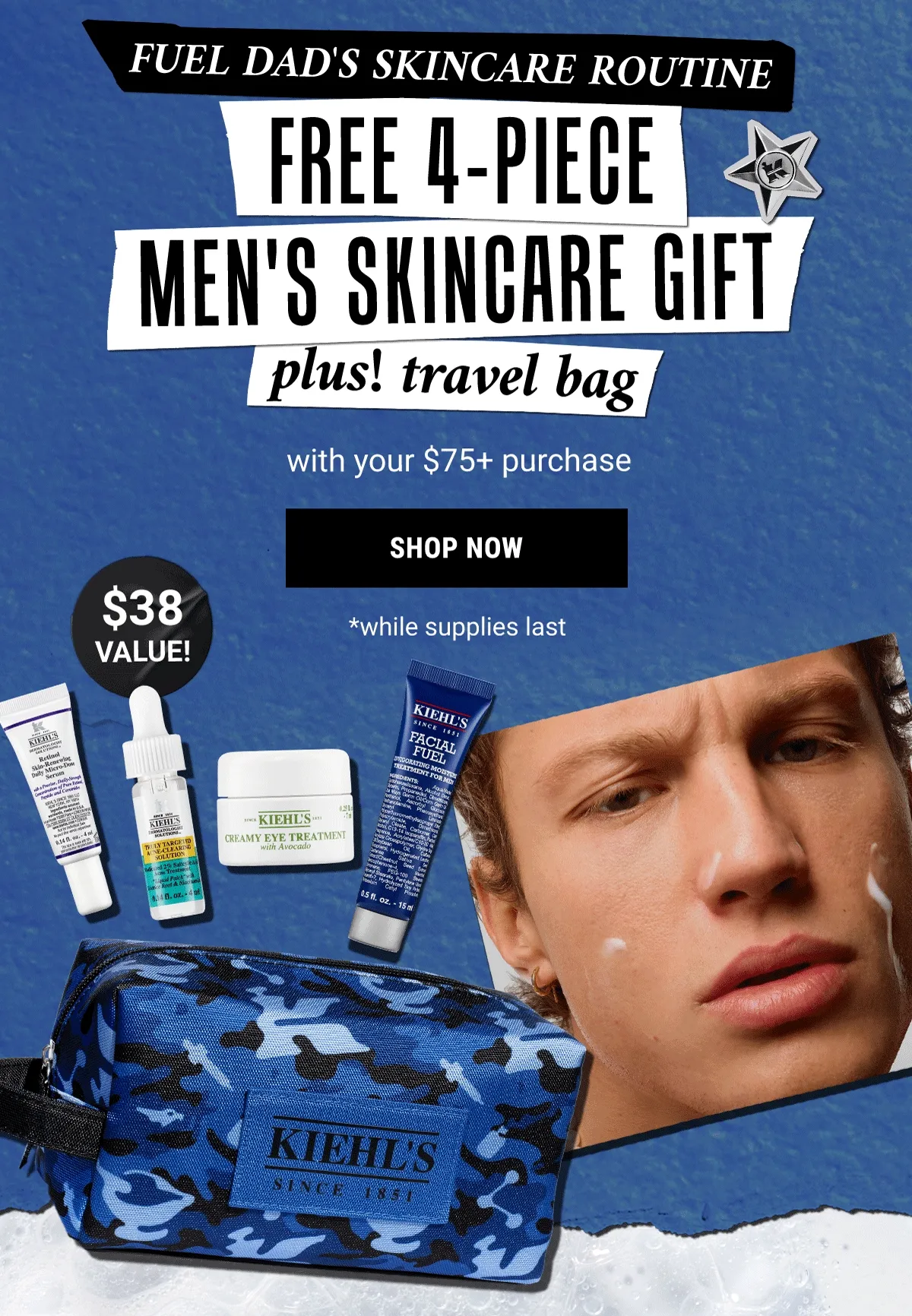 Fuel Dad's Skincare Routine