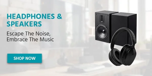 Headphones And Speakers. Escape The Noise, Embrace The Music. Shop Now.