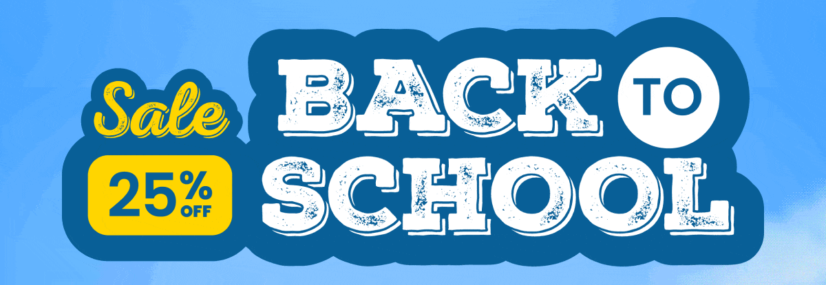 BACK TO SCHOOL SALE