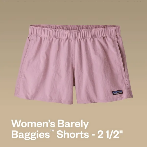 Women’s Barely Baggies Shorts - 2½ inches