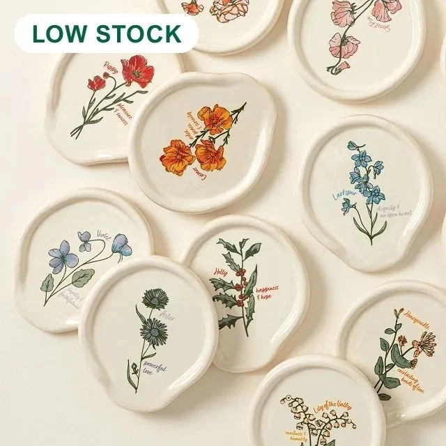 Birth Month Flower Spoon Rest