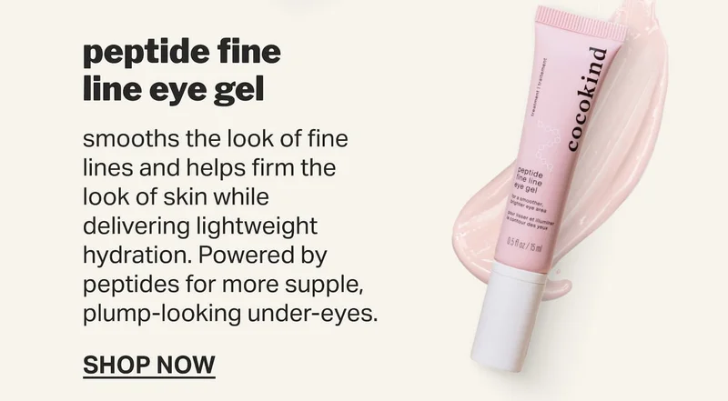 peptide fine line eye gel