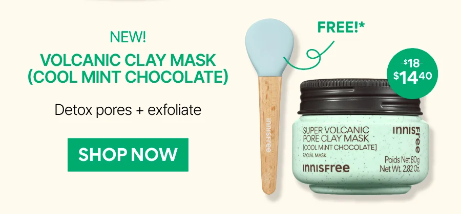 VOLCANIC CLAY MASK COOL MINT CHOCOLATE