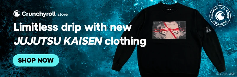 Limitless drip with new JUJUTSU KAISEN clothing. Shop Now.