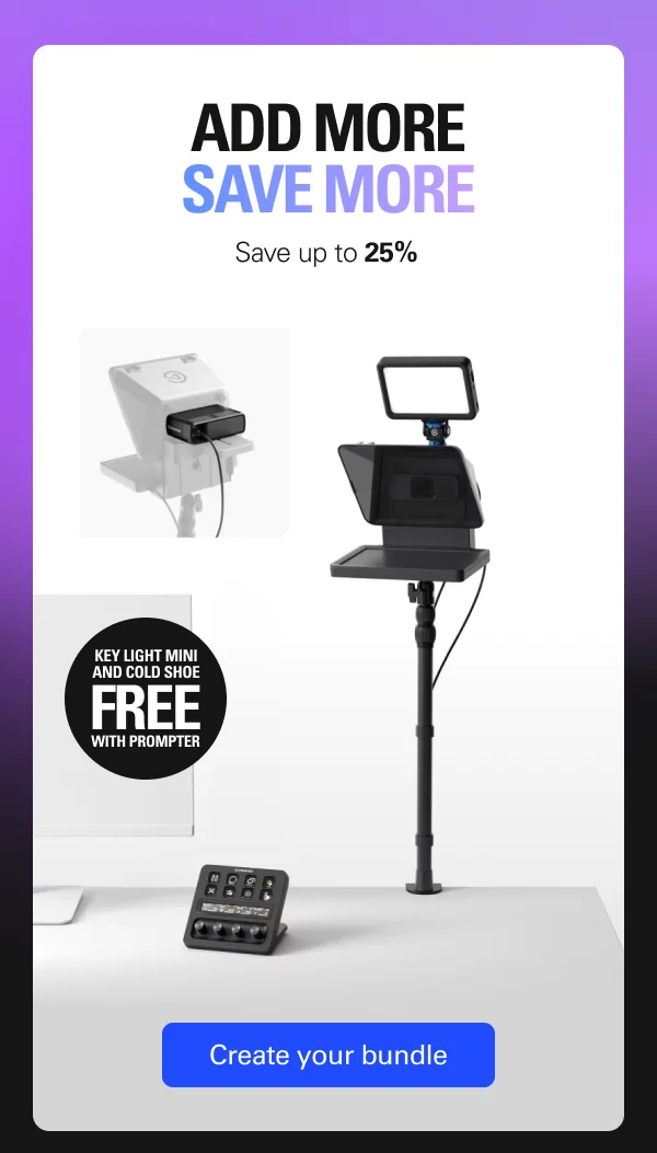 ADD MORE, SAVE MORE. Create you bundle.