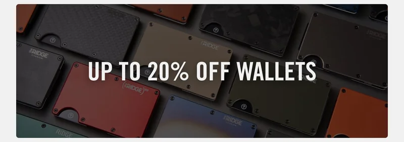 Up to 20% Off Wallets