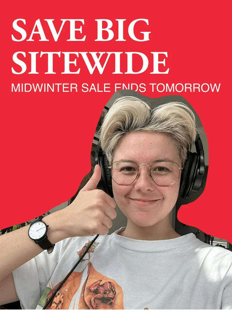 20% OFF everything sale