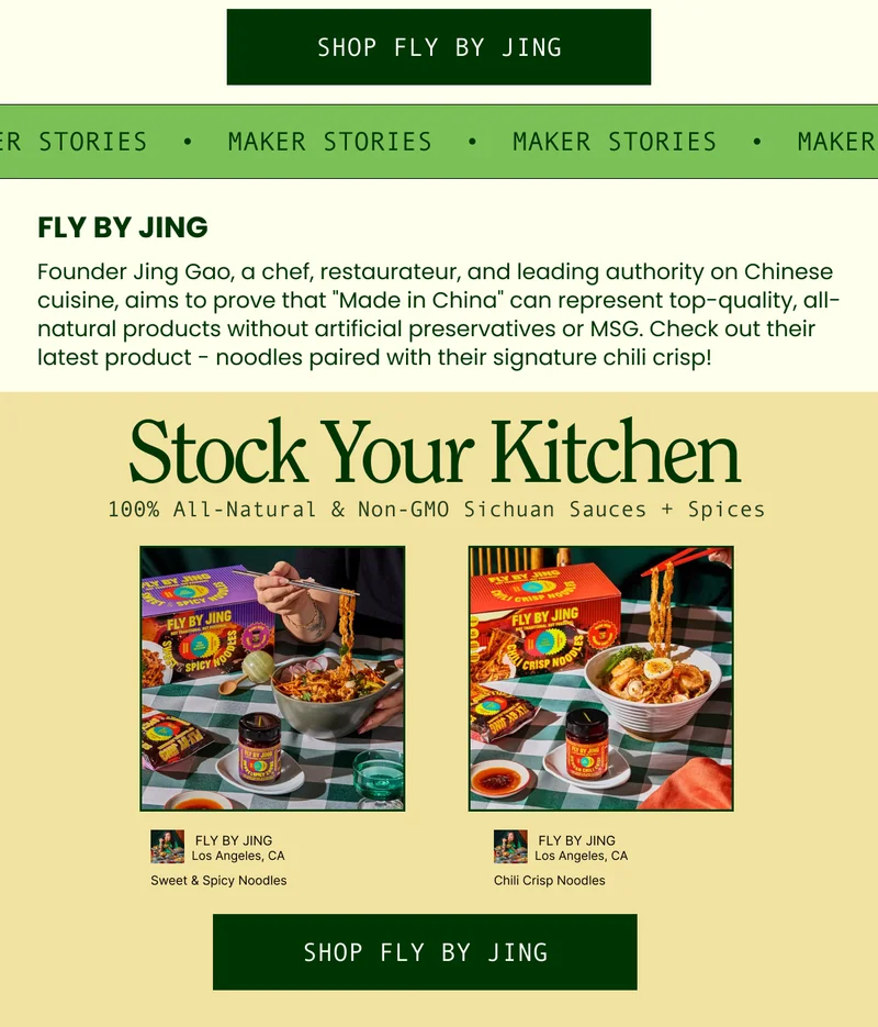 Fly by Jing