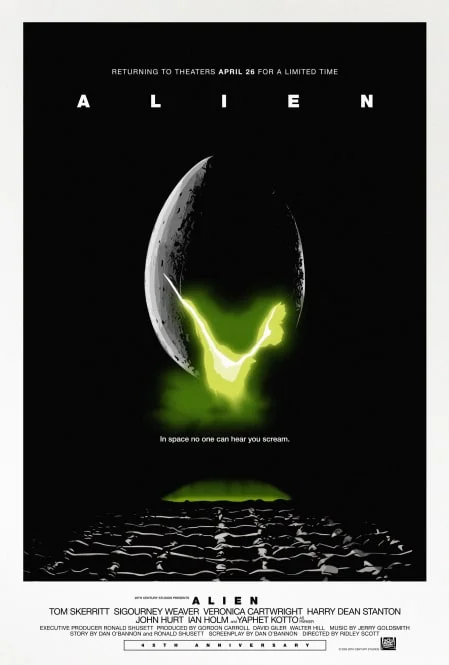 Alien 45th Anniversary Re-Release