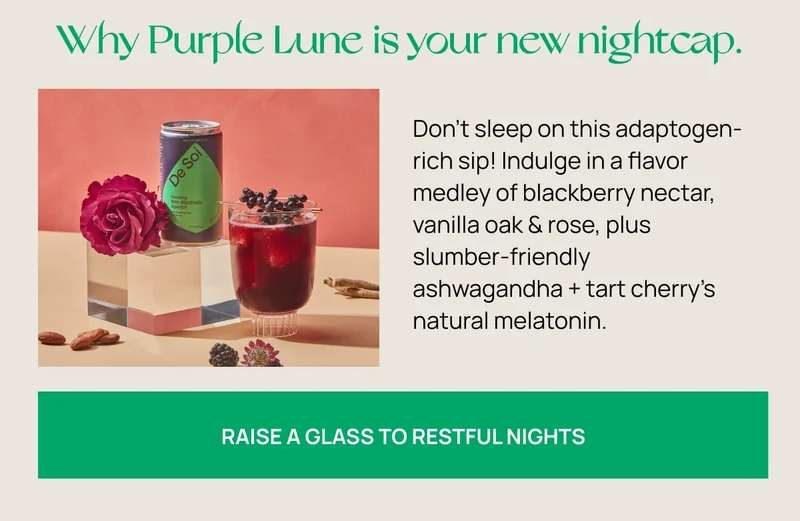 RAISE A GLASS TO RESTFUL NIGHTS