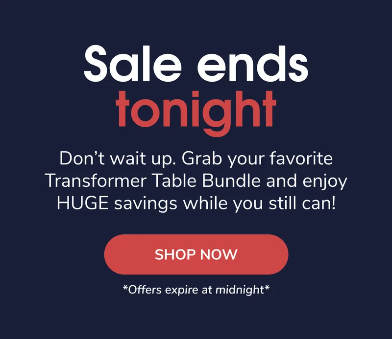 Sale Ends Tonight!