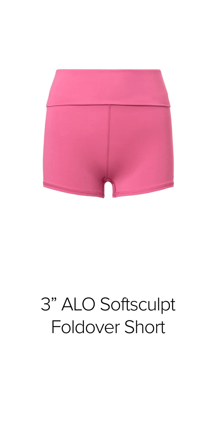 3'' ALO Softsculpt Foldover Short