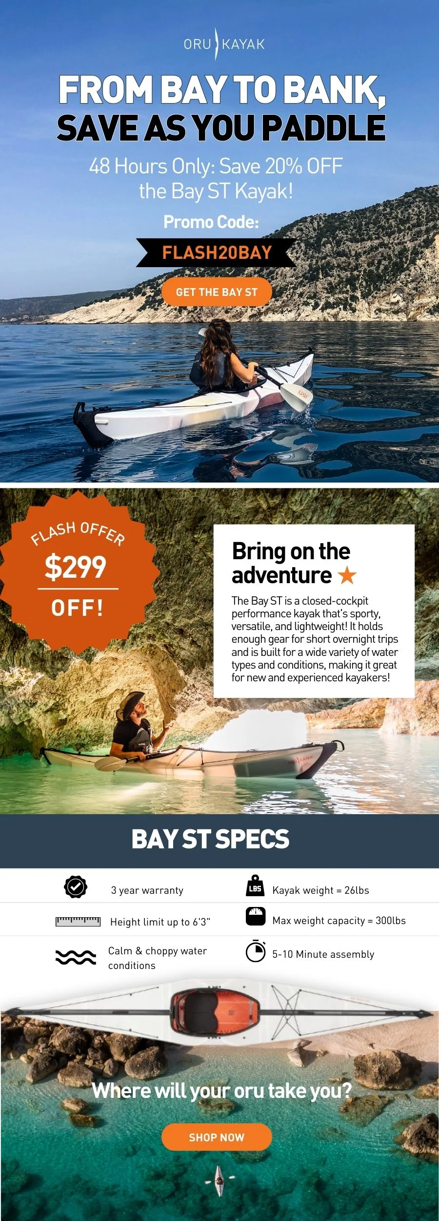 Get 20% off Bay ST with code FLASH20BAY