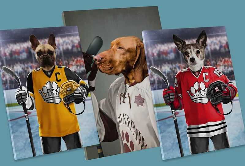 Ice Hockey Portraits