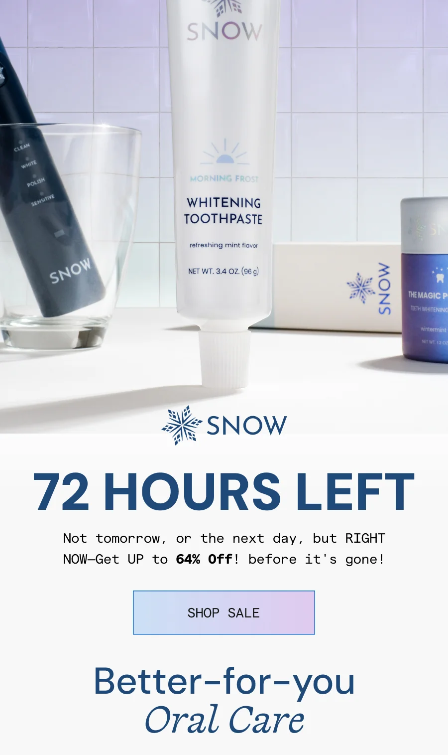 72 Hours Left!